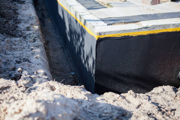 Professional Waterproofing technician working in Joppa, MD